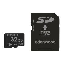 Carte Micro SD EDENWOOD 32Go + adaptateur