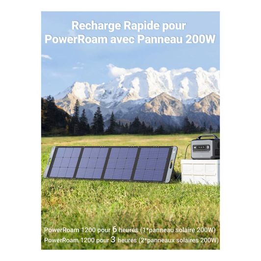 Panneaux solaire portable UGREEN 200W